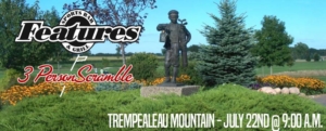 Features 3-Person Scramble @ Trempealeau Mountain Golf Course